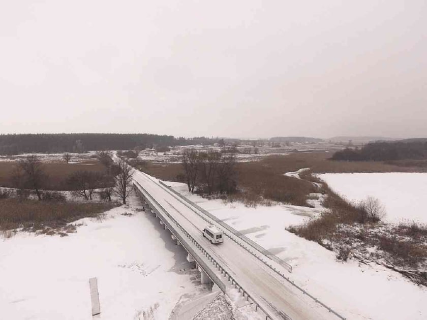 На Полтавщині відремонтували міст через річку Коломак (ФОТО)
