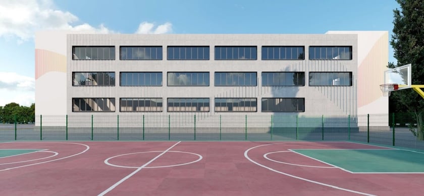 У Кривому Розі креативно модернізують гімназію на 800 учнів (ФОТО)