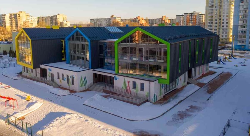 У мережі показали новозбудований дитячий садочок у Сумах з унікальним дизайном  (ФОТО)