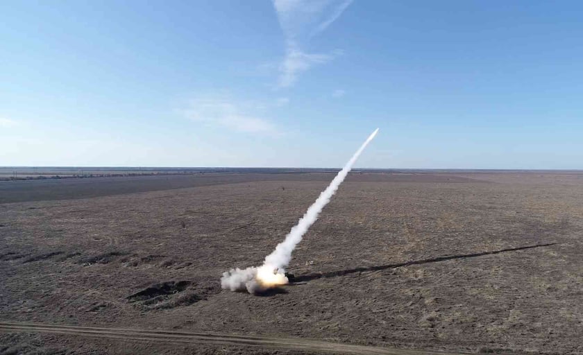 КБ «Південне» проводить випробування українських реактивних снарядів «Тайфун-1» (ВІДЕО)