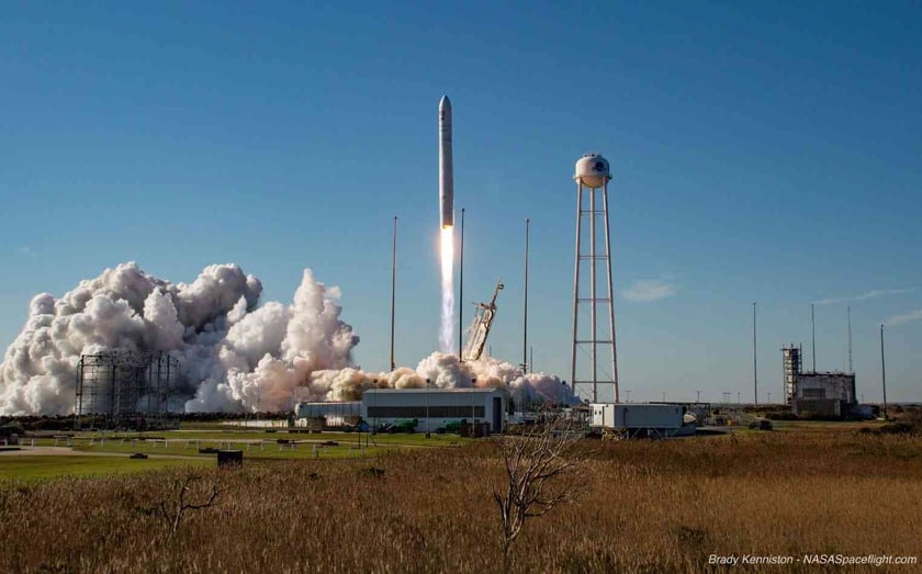 Українсько-американська ракета «Антарес» вивела на орбіту понад 3,7 тонни корисного вантажу NASA (ВІДЕО)