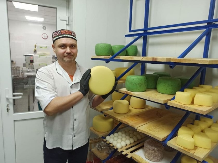 Харків’янин організував «з нуля» сирний бізнес з обігом мільйон гривень (ФОТО)