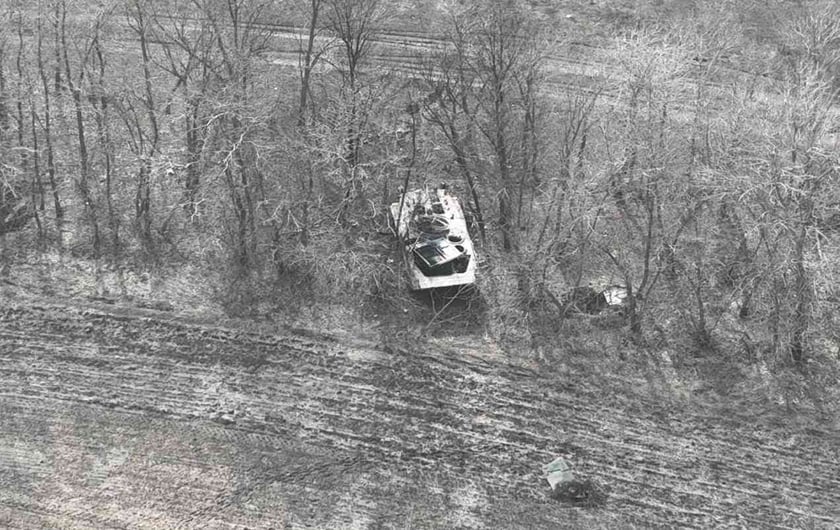 57-ма бригада відбила атаку ворога і знищила техніку загарбників (ФОТО)