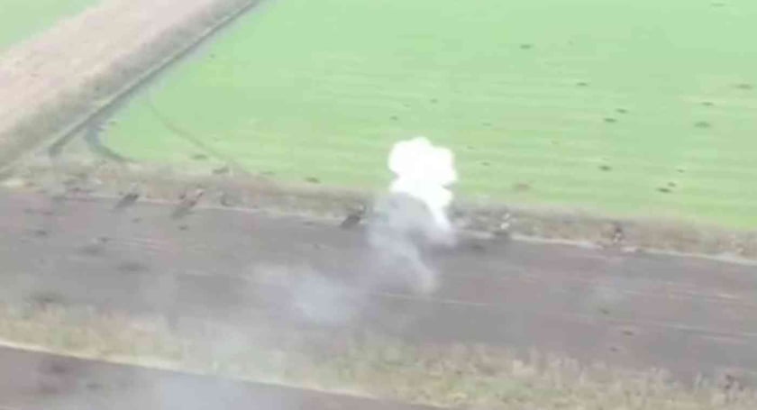 Українські морпіхи знищили техніку та склад з боєприпасами окупантів (ВІДЕО)