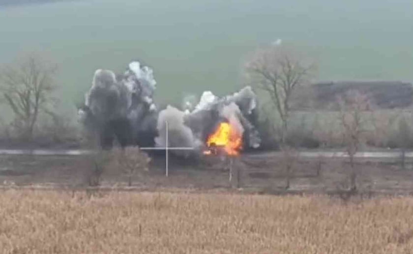 ЗСУ влаштували засідку на окупантів: знищено ворожу техніку (ВІДЕО)