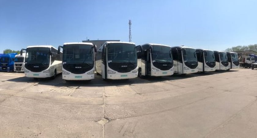 Благодійники передали Теробороні 9 автобусів для перевезення батальйонів