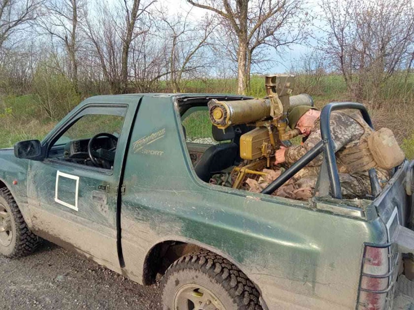 На Донеччині батальйон «Сармат» відбив атаку росіян та знищив ворожий танк (ВІДЕО)