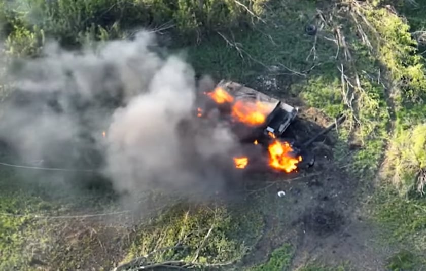 Бойова група К2 ефектно розгромила ворожі танки на Донеччині (ВІДЕО)