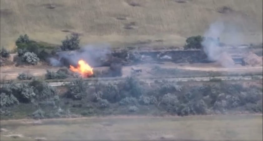 Артилеристи 28 ОМБр на південному напрямку розгромили ворожі позиції (ВІДЕО)