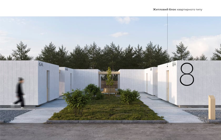 У Бучі побудують пілотне модульне містечко RE:Ukraine для переселенців