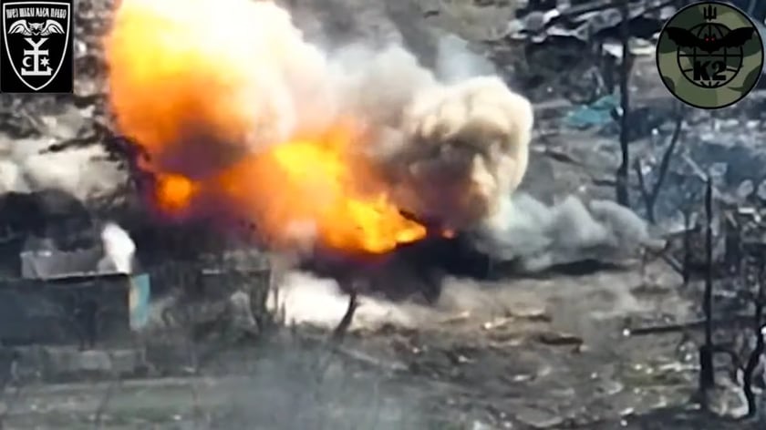 Бойова група 54 ОМБр ефектно розгромила танки окупантів на Донеччині (ВІДЕО)