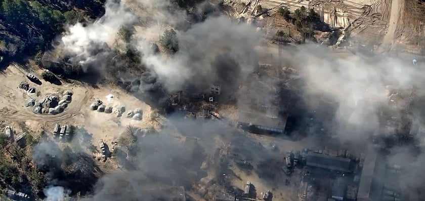 На Запоріжжі Аеророзвідка знищила ворожий танк, скинувши дрон R18 (ВІДЕО)