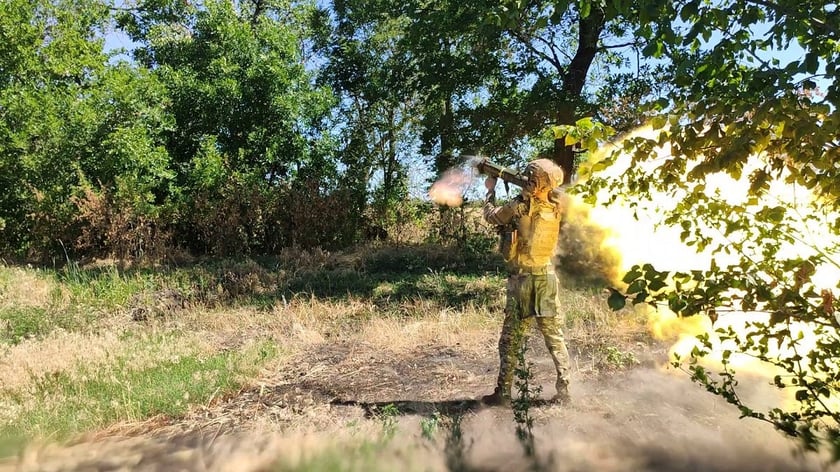 Десантники ЗСУ знищили два ворожі танки на Донеччині (ВІДЕО)