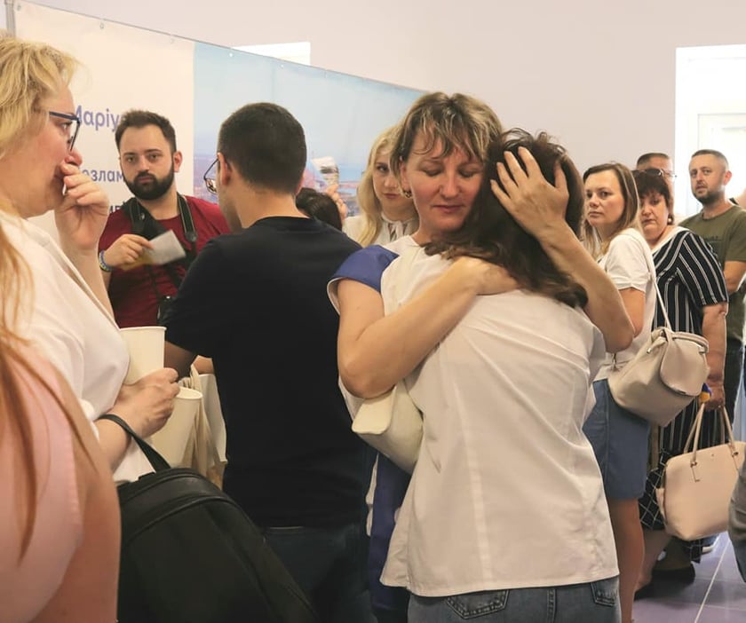 У Калуші відкрили центр підтримки переселенців «Я – Маріуполь»