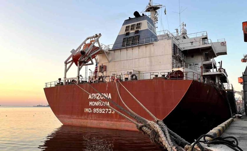 Запрацював найбільший одеський порт: з «Південного» вийшло перше судно з українським зерном