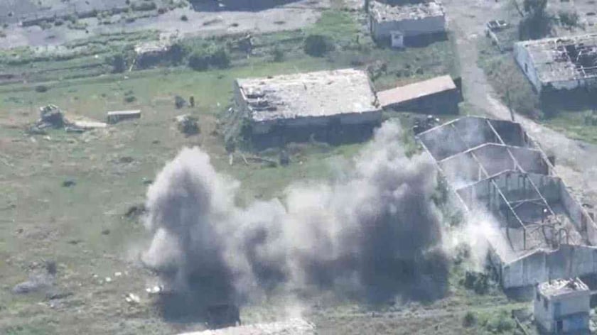 На Донеччині морпіхи ЗСУ розгромили позиції російських окупантів (ФОТО)