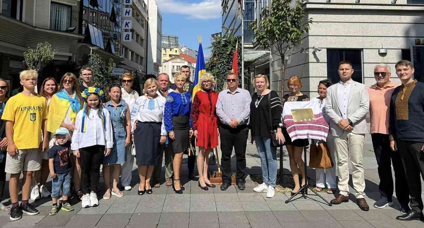 У столиці Македонії відкрили Українську Алею