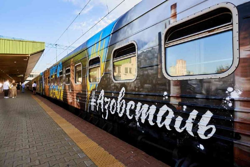 Укрзалізниця запускає міжнародний «Потяг до перемоги» з Києва до Кишинева