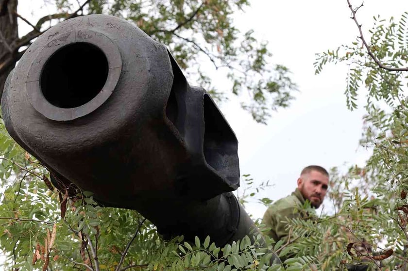 Бійці 30 ОМБр знищили ворожу гаубицю Д-30 на Донеччині (ВІДЕО)