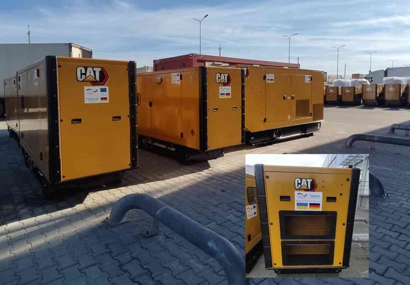 Німеччина передала українським рятувальникам 14 генераторів