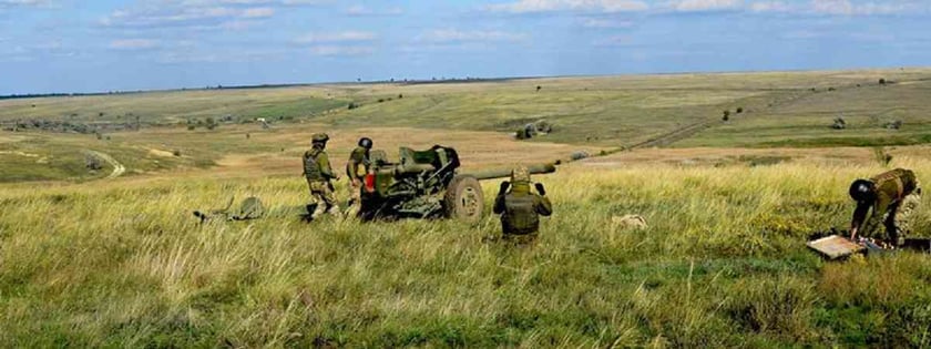 Воїни артилерійської бригади ЗСУ знищили два танки окупантів (ВІДЕО)