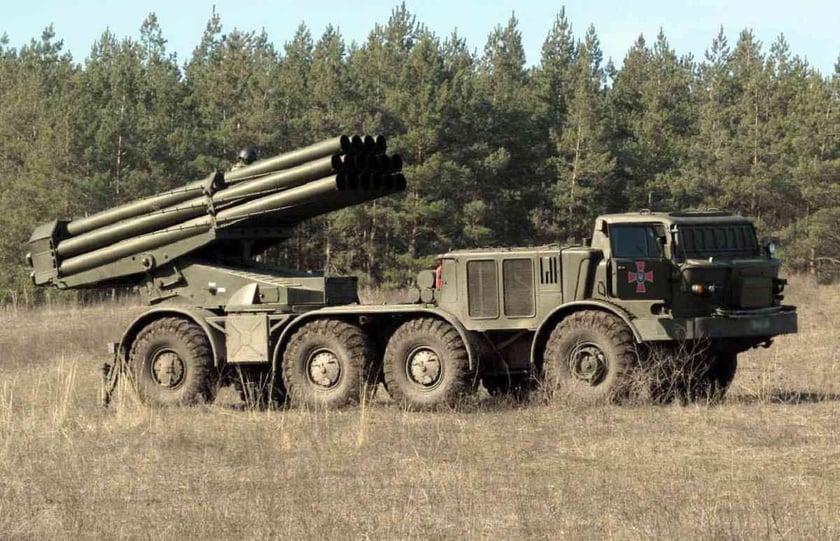 Воїни ССО затрофеїли реактивну систему залпового вогню «Ураган» (ВІДЕО)