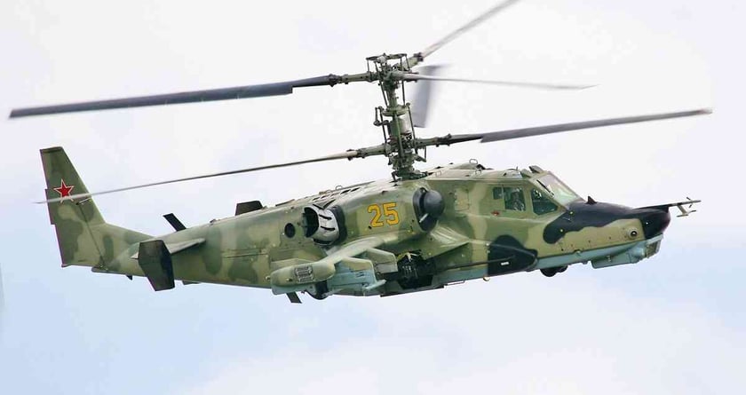 На Херсонщині ЗСУ збили ворожий вертоліт Ка-52