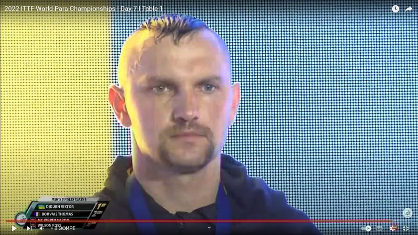 Українець переміг на Чемпіонаті світу з настільного тенісу серед паралімпійців