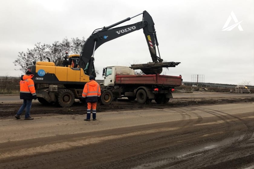 На звільненій Херсонщині Укравтодор відкрив проїзд двома переправами