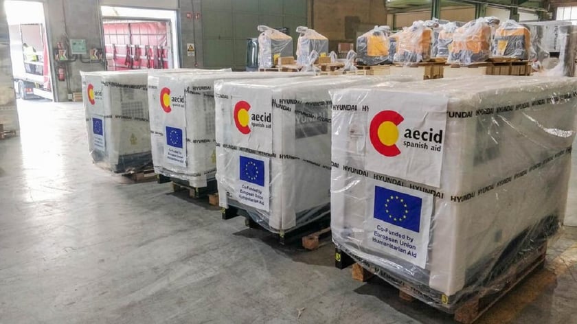 Іспанія передала Україні партію генераторів