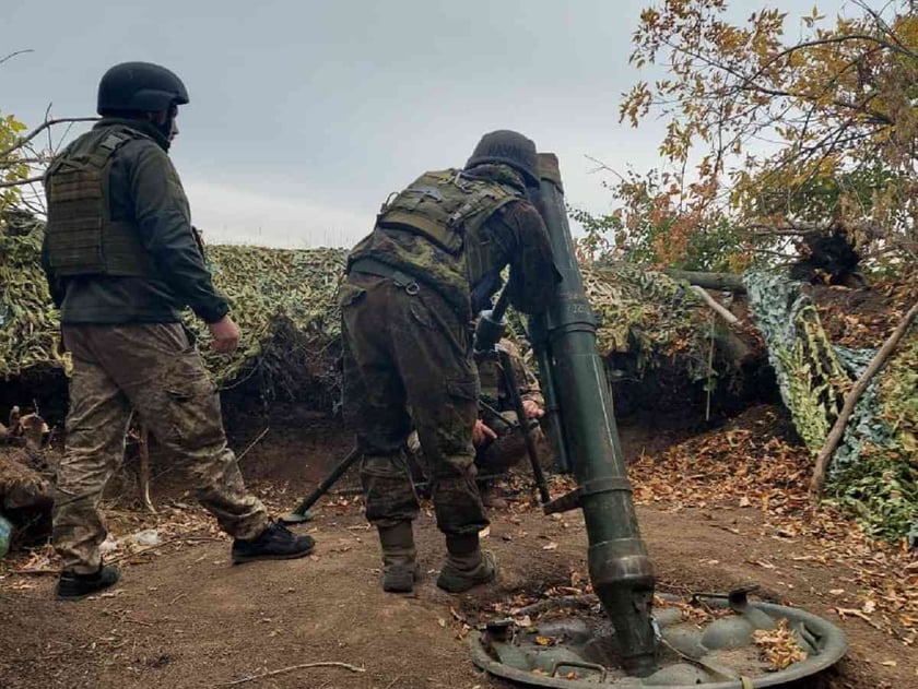 На Донеччині прикордонники знищили укріплення окупантів (ВІДЕО)