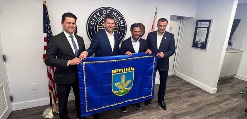Маямі став побратимом Ірпеня і може взяти участь у його відбудові
