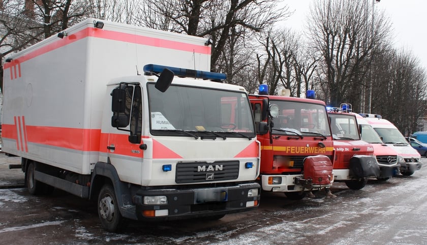 Німецькі благодійники передали  пожежні та медичні авто Хмельниччині