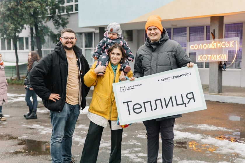 «Солом’янські котики» відкрили ще два пункти незламності у школах Києва