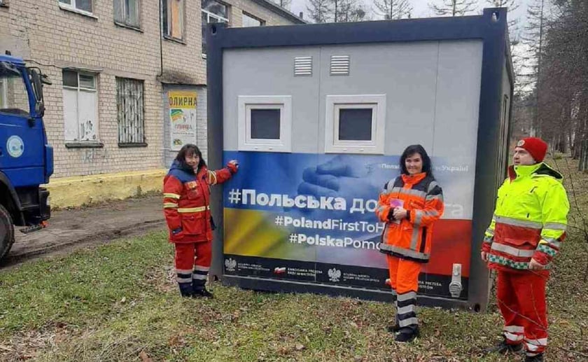 Харківщина отримала модульні будиночки для бригад екстреної допомоги