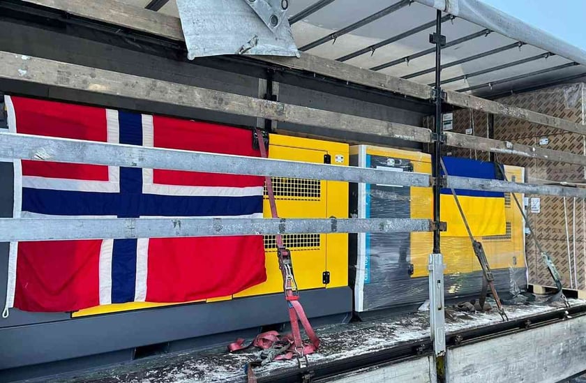 Прикордонники отримали понад 100 генераторів від Норвегії