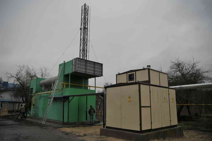 У Рівному відкрили першу установку, що виробляє електроенергію з газу