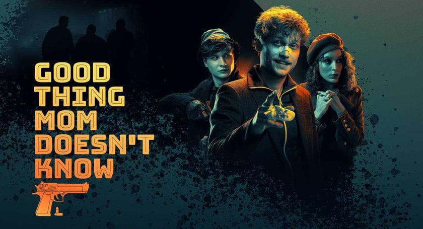 Вийшов тизер української кримінальної комедії «Добре, що мама не знає»