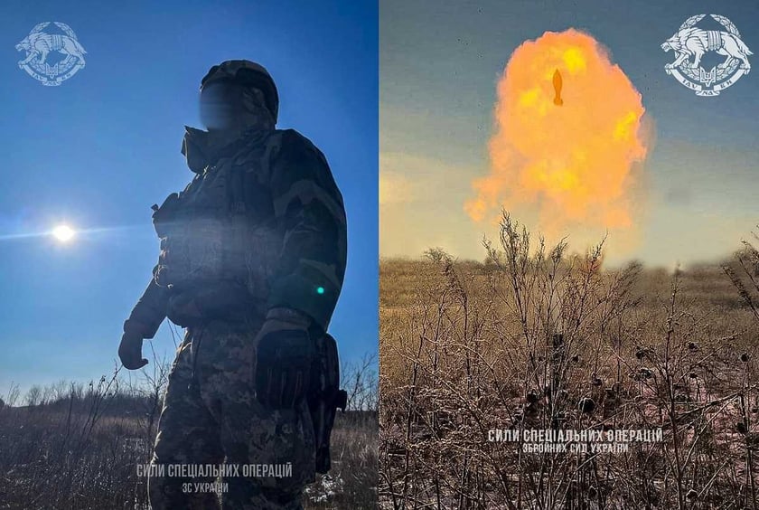 Ударні дрони ССО ліквідували групу ворожих штурмовиків (ВІДЕО)