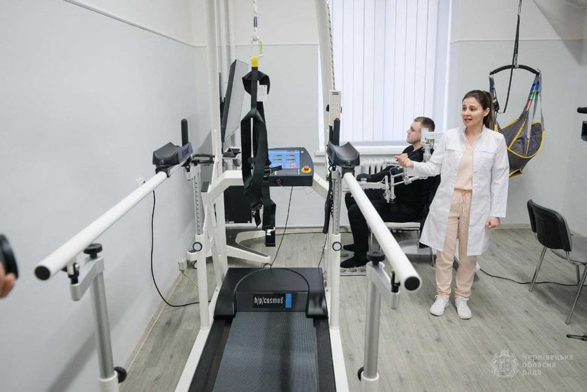 У Чернівцях відкрили підрозділ реабілітації для військових