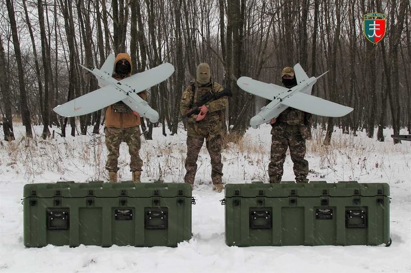 Розвідники Одеської бригади отримали безпілотний комплекс «Лелека-100»