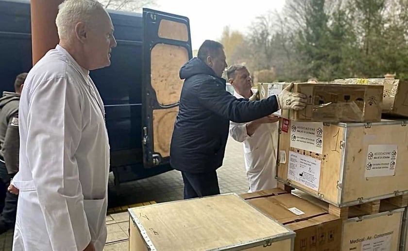 Рівненщина отримала 11 апаратів штучної вентиляції легень з Італії