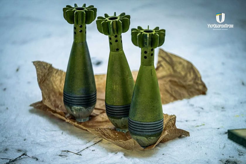 ЗСУ отримали 82-мм осколкові міни виробництва Укроборонпрому