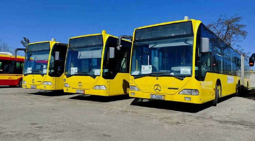 Миколаїв отримав три автобуси від німецької компанії