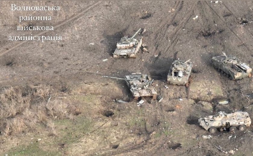 Під Вугледаром розвідники розгромили колону ворожої техніки (ФОТО)