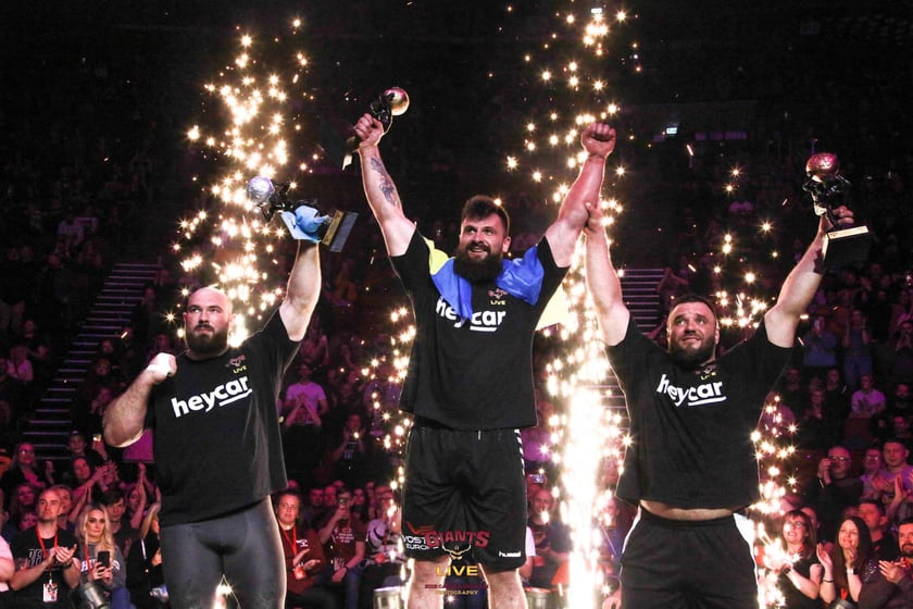 Українець став найсильнішим чоловіком Європи і встановив світовий рекорд