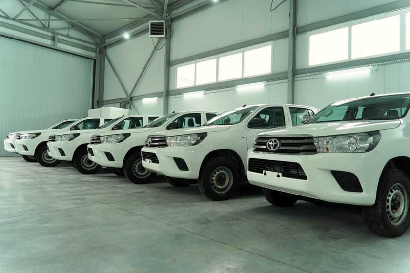 Піротехніки ДСНС отримали 15 пікапів від американської компанії TetraTech