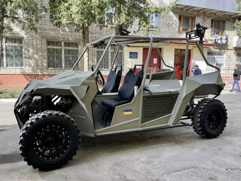 У Львові розробили унікальне багі для військових на передовій (ФОТО)