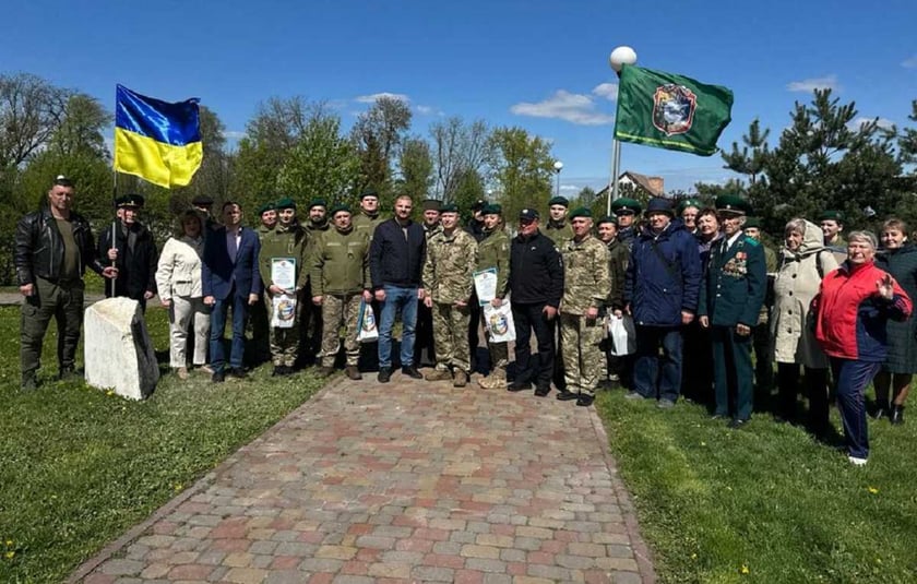 У Борисполі відкрили Алею пам’яті прикордонників
