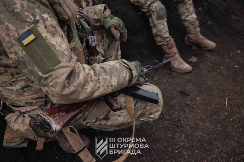 Воїни 3 ОШБр за добу відкинули окупантів на 1,8 км на Бахмутському напрямку. Що відомо